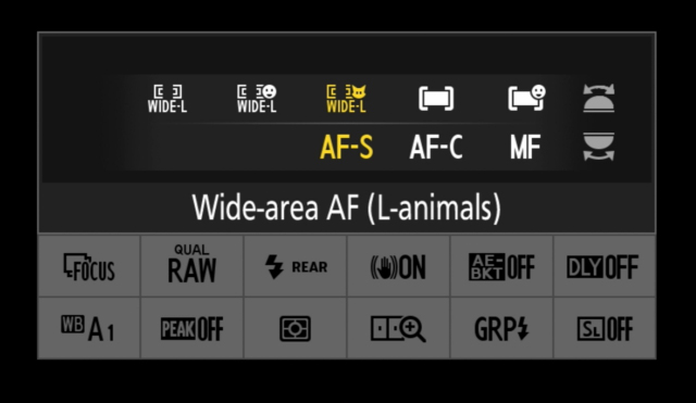 Modos de AF en las Nikon Mirrorless